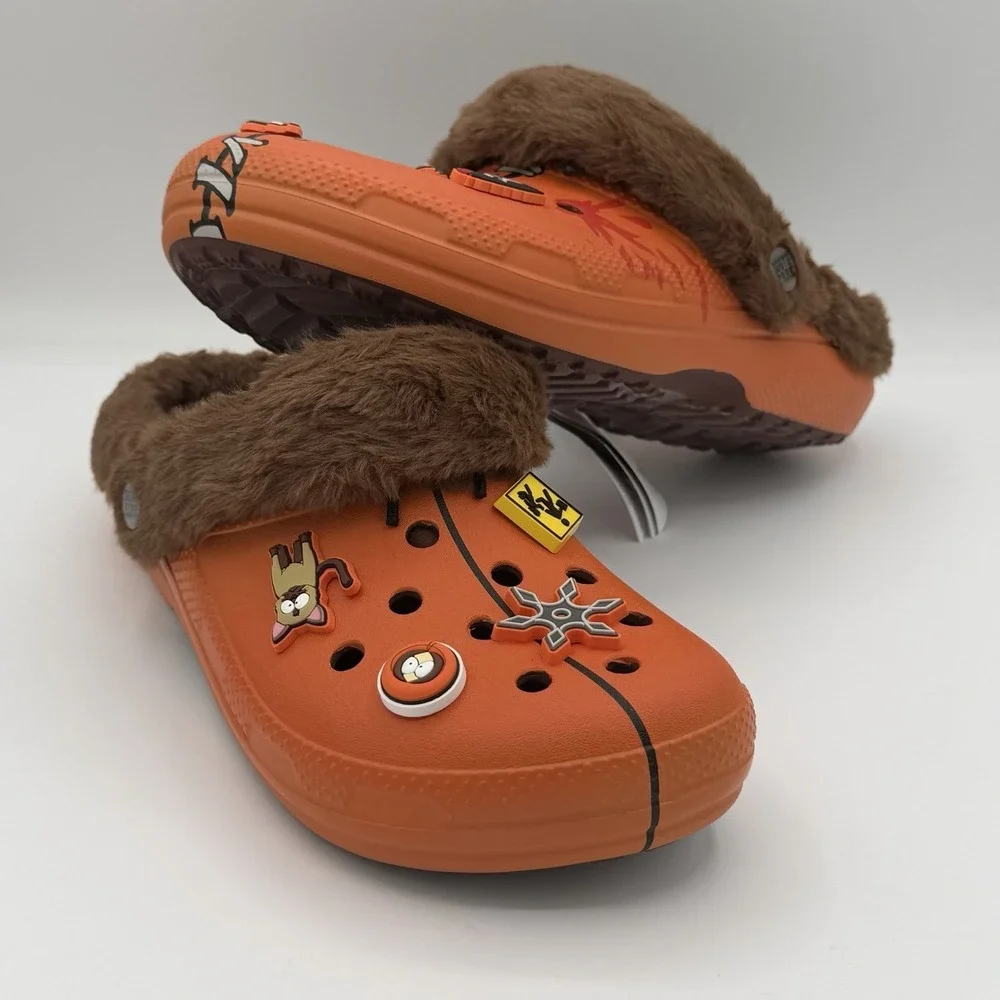 Crocs x South Park Kenny Faux Fur Clogs Size 9 Men's 211499-90H
